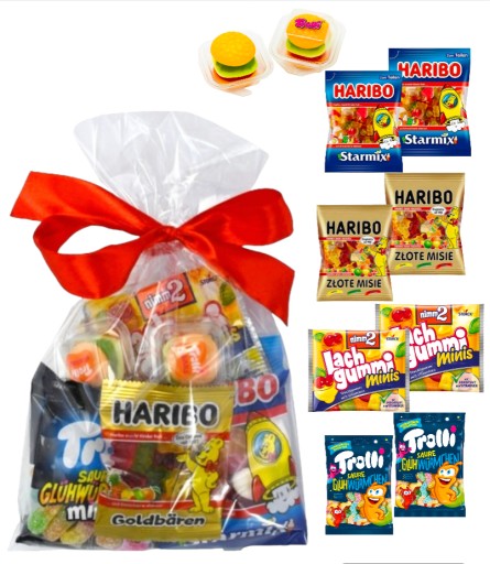 Darčeková sada ku Dňu detí Balenie sladkostí Haribo Nimm2 JELLIES For