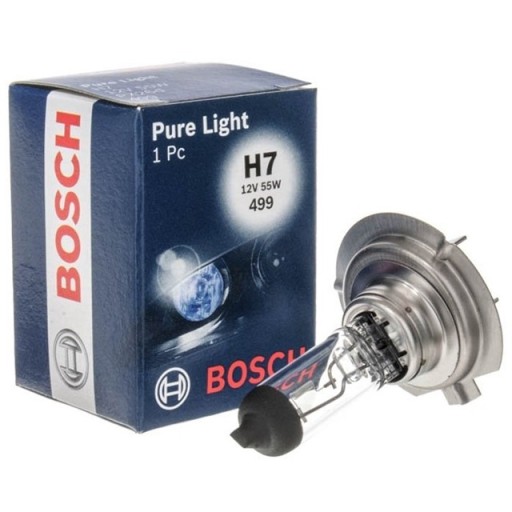 BOSCH žiarovka 1 987 302 777 ŽIAROVKA H7 12V 55W PX26D PURE LIGHT 1 ks