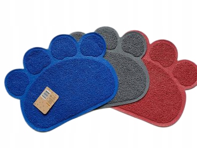 Podložka pod misku Vodotesná Protišmyková BEASTY animal COLOR Sivá