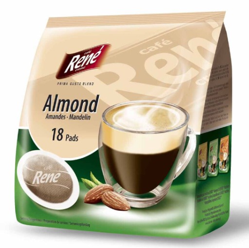 Rene ALMOND Almond 18 vrecúšok pre Senseo PADS