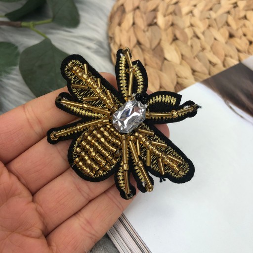 Korálky Patch Fly Motýlik Insect Rhinestones