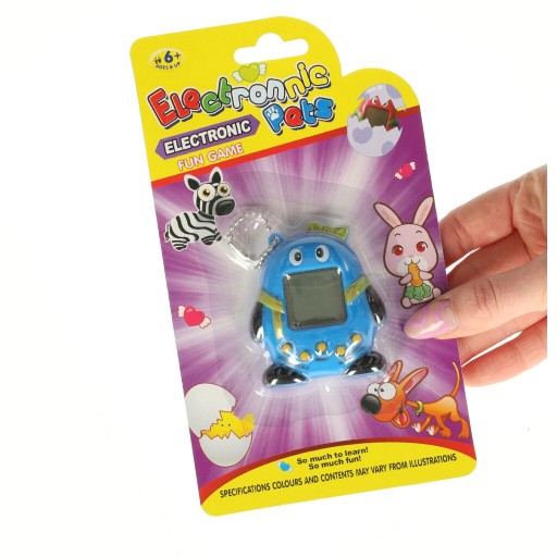 HRAČKA TAMAGOTCHI ELEKTRONICKÁ MODRÉ ZVIERATKO