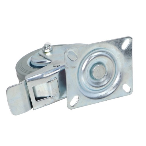 KOLESO Otočné KOLESÁ s brzdou, priemer 100mm, 70kg