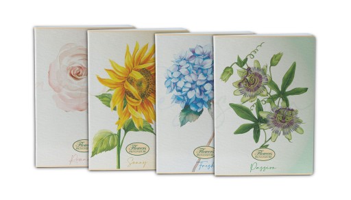 A4 NOTEBOOK PIGNA FLOWER ŠPECIÁL 0232610QS