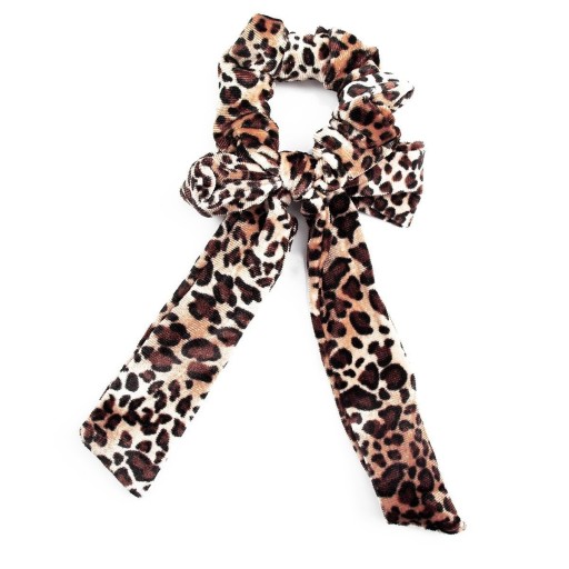 HAIR RUB, šatka SCRUNCHIES, leopardí pás