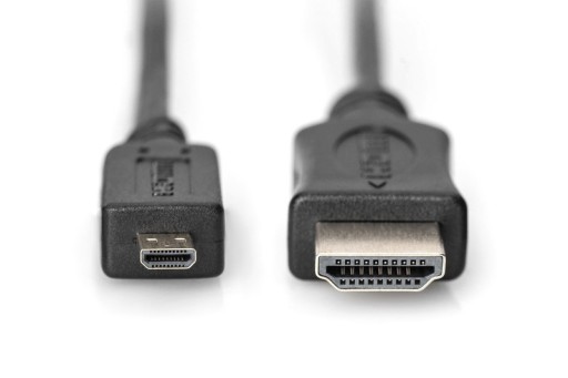 ASSMANN ASSMANN HDMI - Micro HDMI 1m /s1x HDMI (zástrčka) 1x micro HDMI (zástrčka)