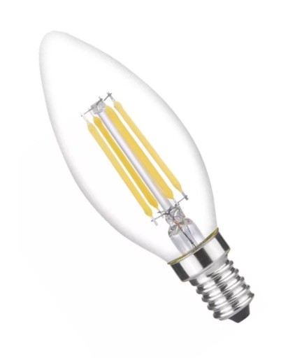 LED ŽIAROVKA FILAMENTOVÁ C35 E14 6W Edison Dekor