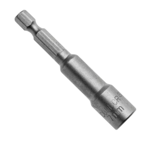 FARMÁRSKA ZÁSUVKA 7 mm. SKRUTKOVACÍ KĽÚČ 1/4 MAGNET