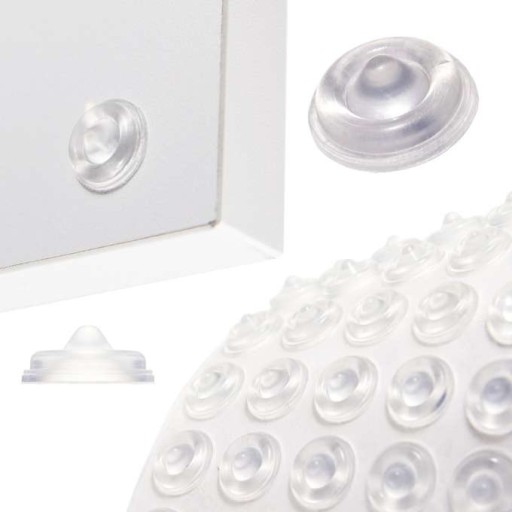 SAMOLEPIACI SILIKÓNOVÝ BUP 1,3 cm 50 ks