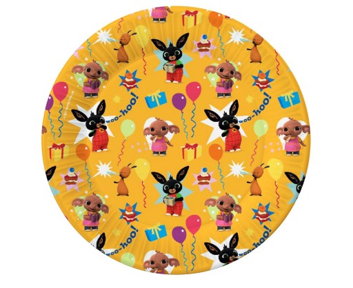 Bing detské papierové taniere 18 cm 8 ks