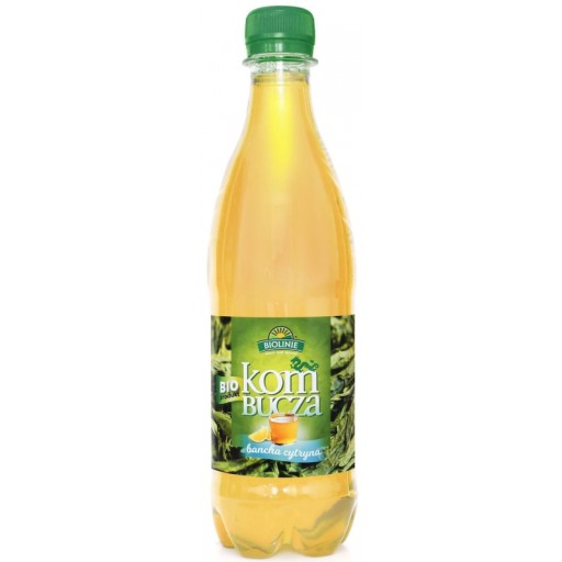 Kombucha čaj s citrónom BIO 500 ml Bio Linie