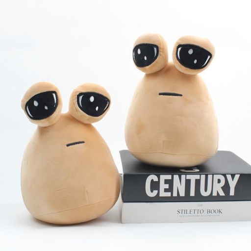 POU PLYŠOVÝ MASKOT PLYŠOVÁ PLYŠOVÁ HRAČKA MÔJ MIMOKRETSKÉ ZVIERATKO MÄKKÉ 25 CM