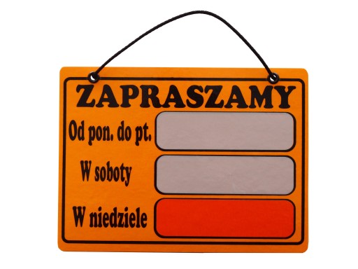 LAMINOVANÁ INFORMAČNÁ TABUĽA PRE FV OFFICE SHOP
