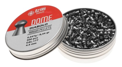 DIABOLO Oztay DOME MUSHROOM SHOT 4,5mm VZDUCHOVÁ ZBRAŇ 500ks 4,5G