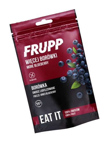 Čučoriedka Mrazom sušené ovocie Frupp 15g Celiko