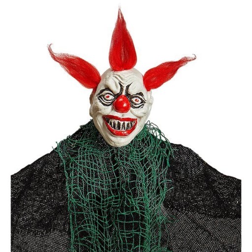 STRAŠIVÝ KLAUN HALLOWEENSKÉ KLAUNSKÉ DEKORÁCIE