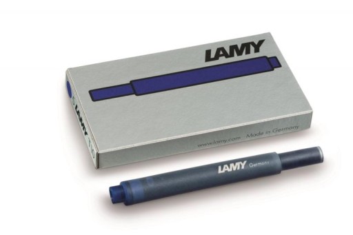 Atramentové kazety T10 navy blue, balenie 5 ks, Lamy