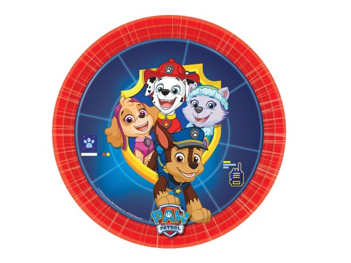 PAW PATROL NAVY PAPIEROVÉ TANIERE 18cm 8 ks
