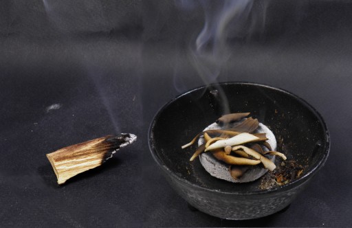 Biela šalvia, Palo Santo, Charcoal EZO 3 Energy Cleansing Set