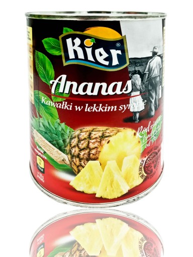 ANANÁSOVÉ KÚSKY V SIRUPE SVETLÁ 565G SRDCE