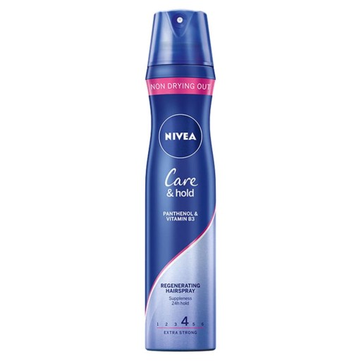 NIVEA SPREJ NA VLASY 250ml STAROSTLIVOSŤ&HOLD 4