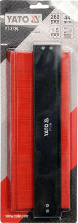 ŠABLÓNA PROFILU YATO 260 MM YT-3736