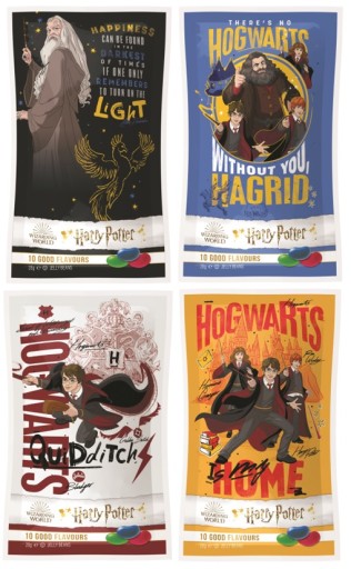 HARRY POTTER 10 príchutí jelly beans 28g Jelly Belly