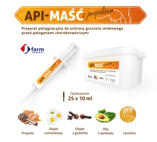 Api masť 10 ml s propolisom MASTITÍDA BEZ OCHRANNEJ DOBY