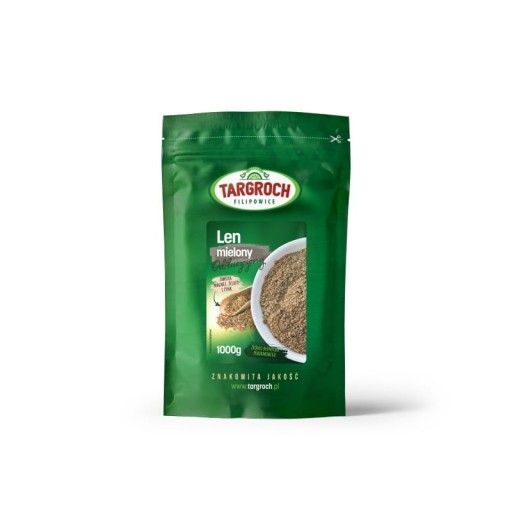 Ľan mletý, odtučnený, 1 kg