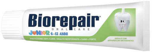 BIOREPAIR JUNIOR ZUBNÁ PASTA PRE DETI 6-12 ROKOV FLUORID ZDARMA 75ml