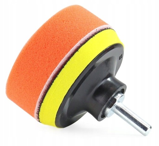 Sada hubiek, leštiace podložky s adaptérom na suchý zips, 80 mm