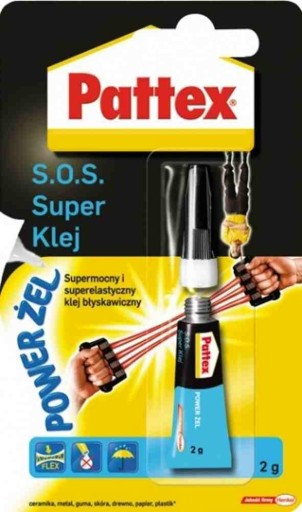 PATTEX s.o.s super lepidlo second power gel 2G