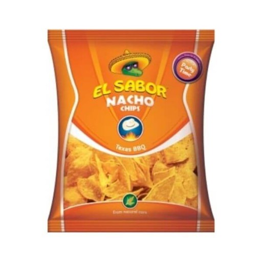 El Sabor Nachos Barbecue 225g