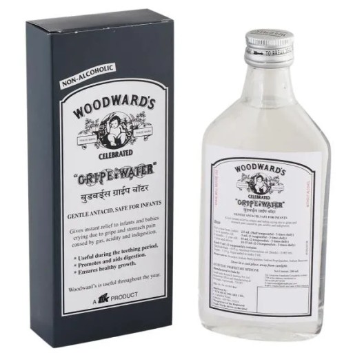 Kôrová voda prostriedok proti kolike Gripe Water Woodwards 200 ml
