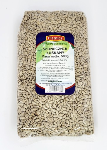 SLNEČNICA LÚPANÁ 500g Piątnica prírodná ČERSTVÉ