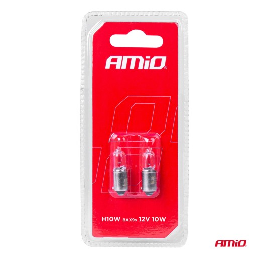 AUTOŽIAROVKY H10W BA9s 10W 12V POMOCNÉ JEDNOTLIVÉ SCHVÁLENIE 2 KS.