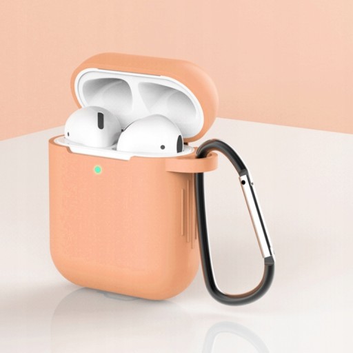 SILIKÓNOVÉ POUZDRO NA AIRPOD APPLE 1/2 BROSKYŇA