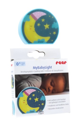 BATÉRIOVÉ NAPÁJANÉ LED NOČNÁ LAMPA PRE DETI S MESIACOM