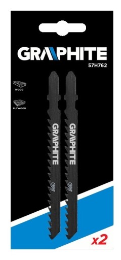 Listy do priamočiarych píl 6TPI 2 kusy GRAPHITE 57H762
