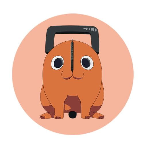 Motorová píla Man Pochita Anime 58mm špendlík