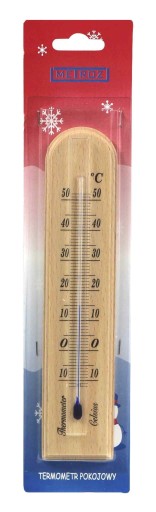 IZBOVÝ TEPLOMER 20,5 cm SVETLÉ DREVO
