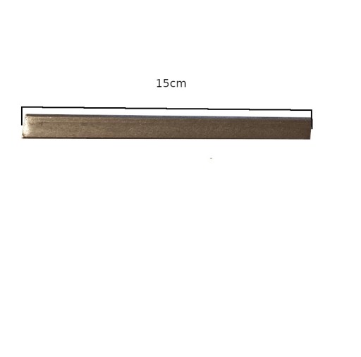 ČEP ŠTVRTÝ DO KĽÚČKY DVERÍ DLHÝ 15 CM 8x8