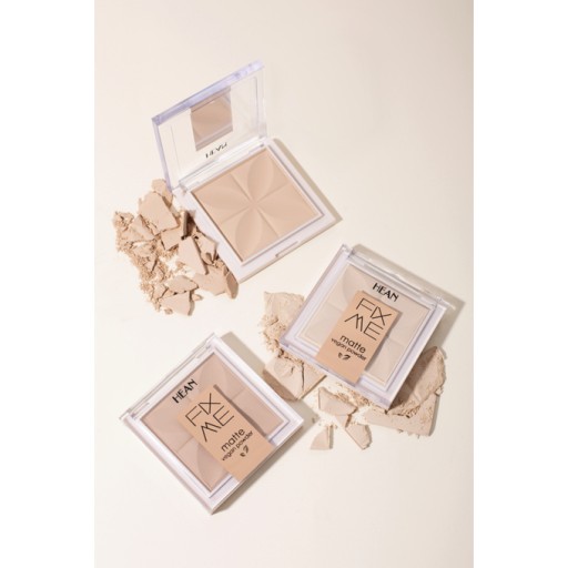 HEAN FIX ME MATTE VEGAN POWDER MATIFIKAČNÝ PÚDER 63