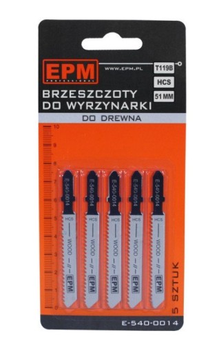 PÍLOVÝ LIST 51MM 13TPI WOOD T119B 5