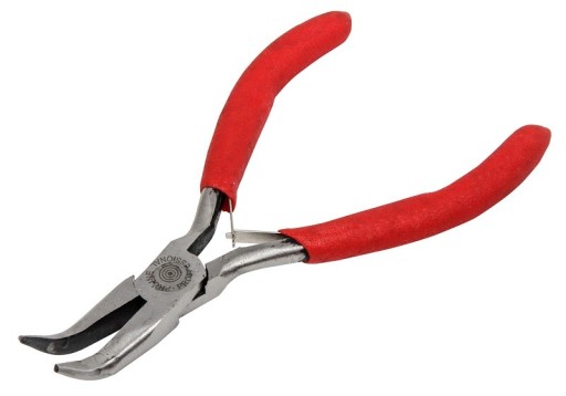 120mm zakrivené polguľaté kliešte Proline 28734