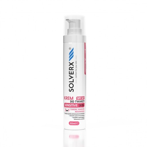SOLVERX SENSITIVE SKIN Krém na tvár SPF 50 50ml