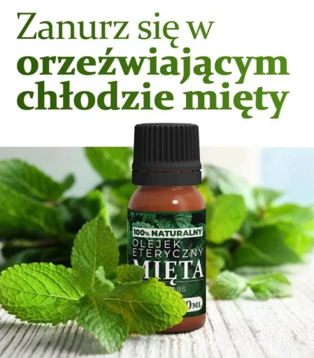 OLEJ Z MÄTY PEPREJ, esenciálna MÄTA, vôňa Natura na nádchu