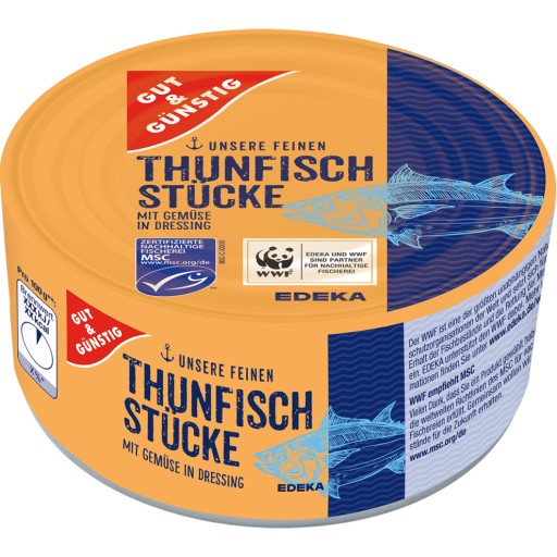 G&G Thunfisch Stucke Tuniak so zeleninou 185g DE