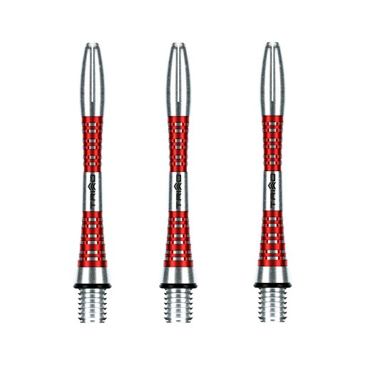 WINMAU TRIAD KRÁTKE ČERVENÉ HLINÍKOVÉ HRIADELE