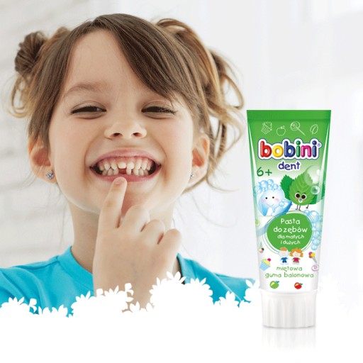 Bobini zubná pasta pre deti 6+ rokov 3x75ml